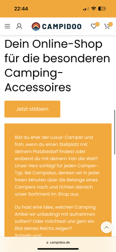 Campidoo.de - besondere Camping Zubehör