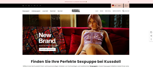 Perfekte Sexpuppe bei Kussdoll