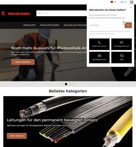 Helukabel Online-Shop