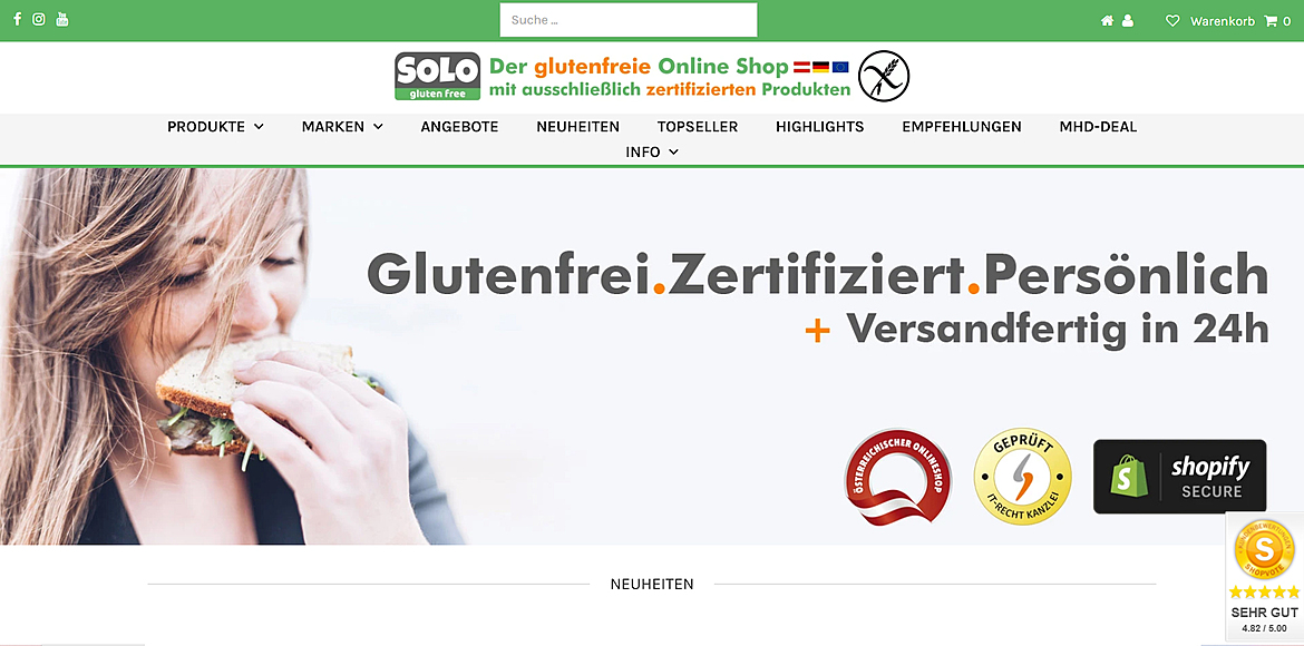 SOLO gluten free GmbH 1