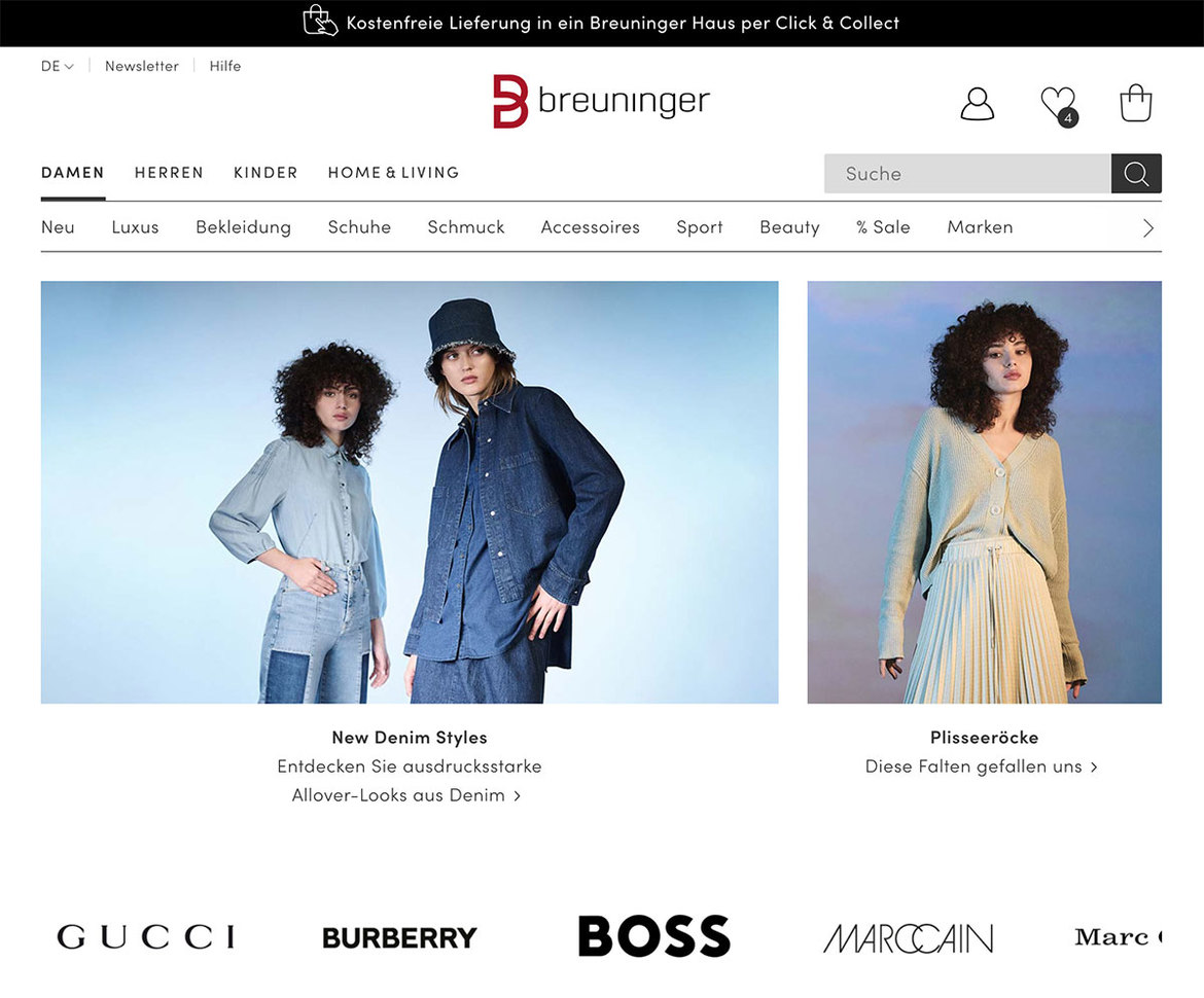 Breuninger Fashion Shop 3