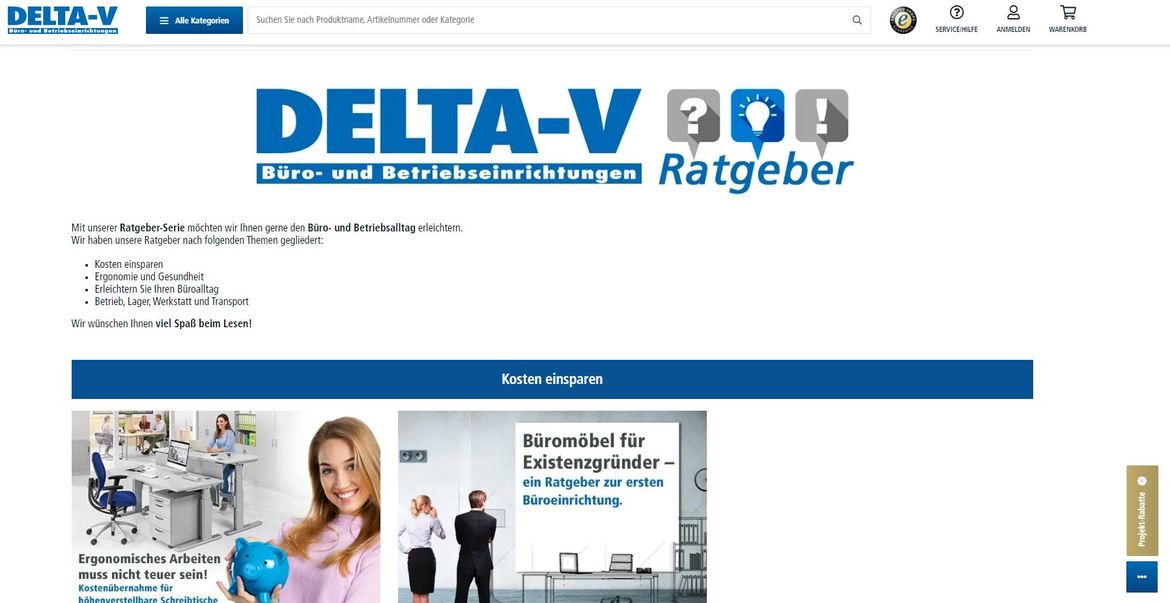 Delta-V B2B Online Shop 11