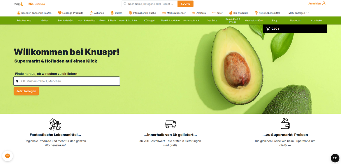 Knuspr.de - Online-Supermarkt 1
