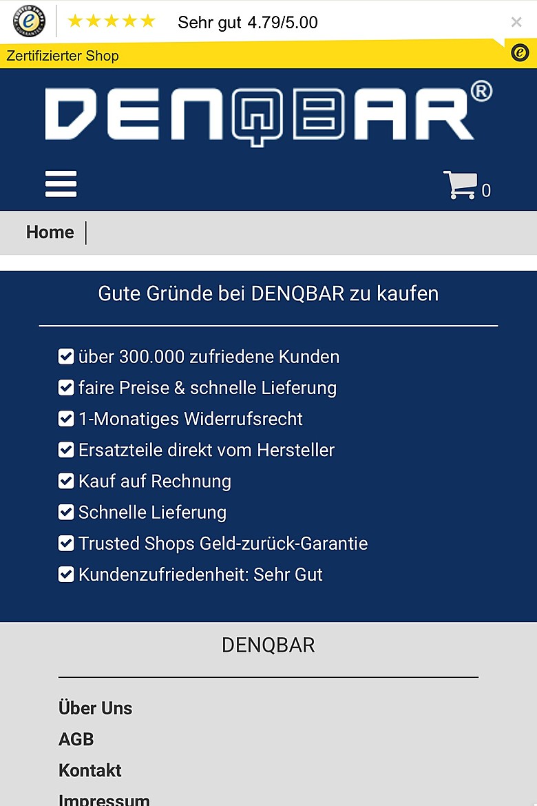 DENQBAR Online-Shop 5
