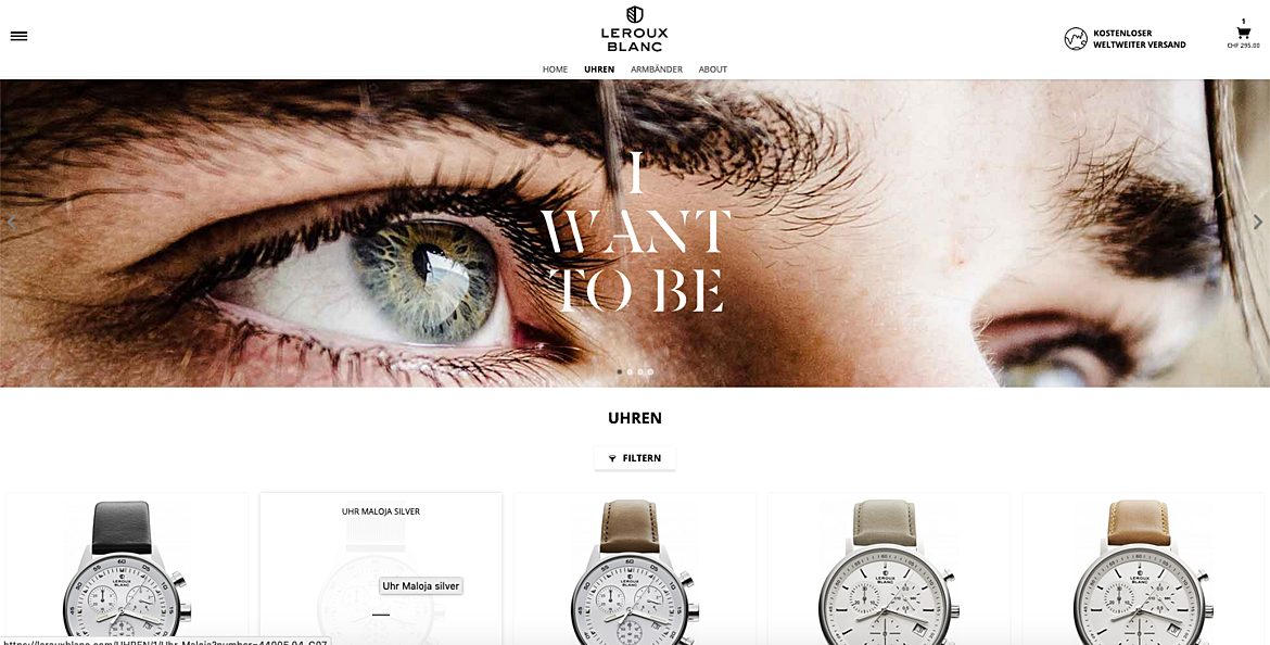 Uhrenshop | Swiss Made Uhren Lerouxblanc  4