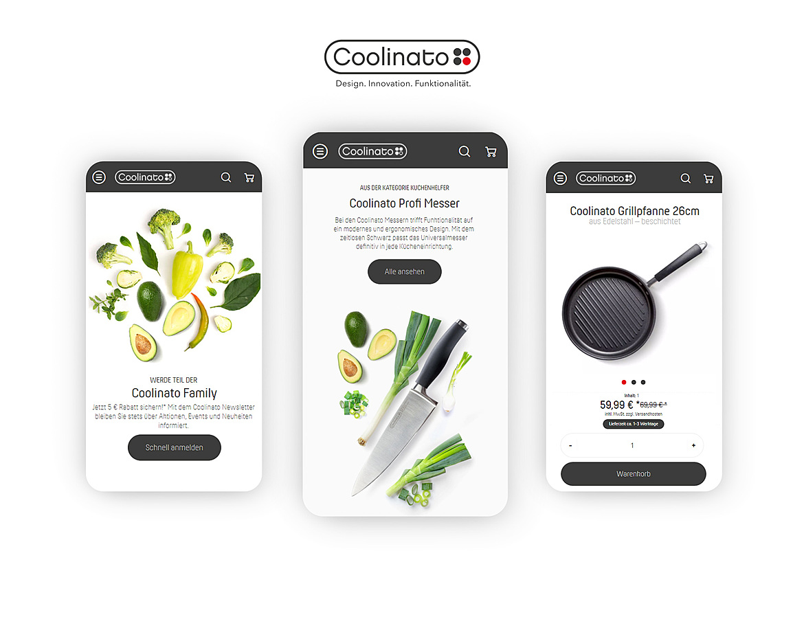 Coolinato - Hochwertige Küchenprodukte 2