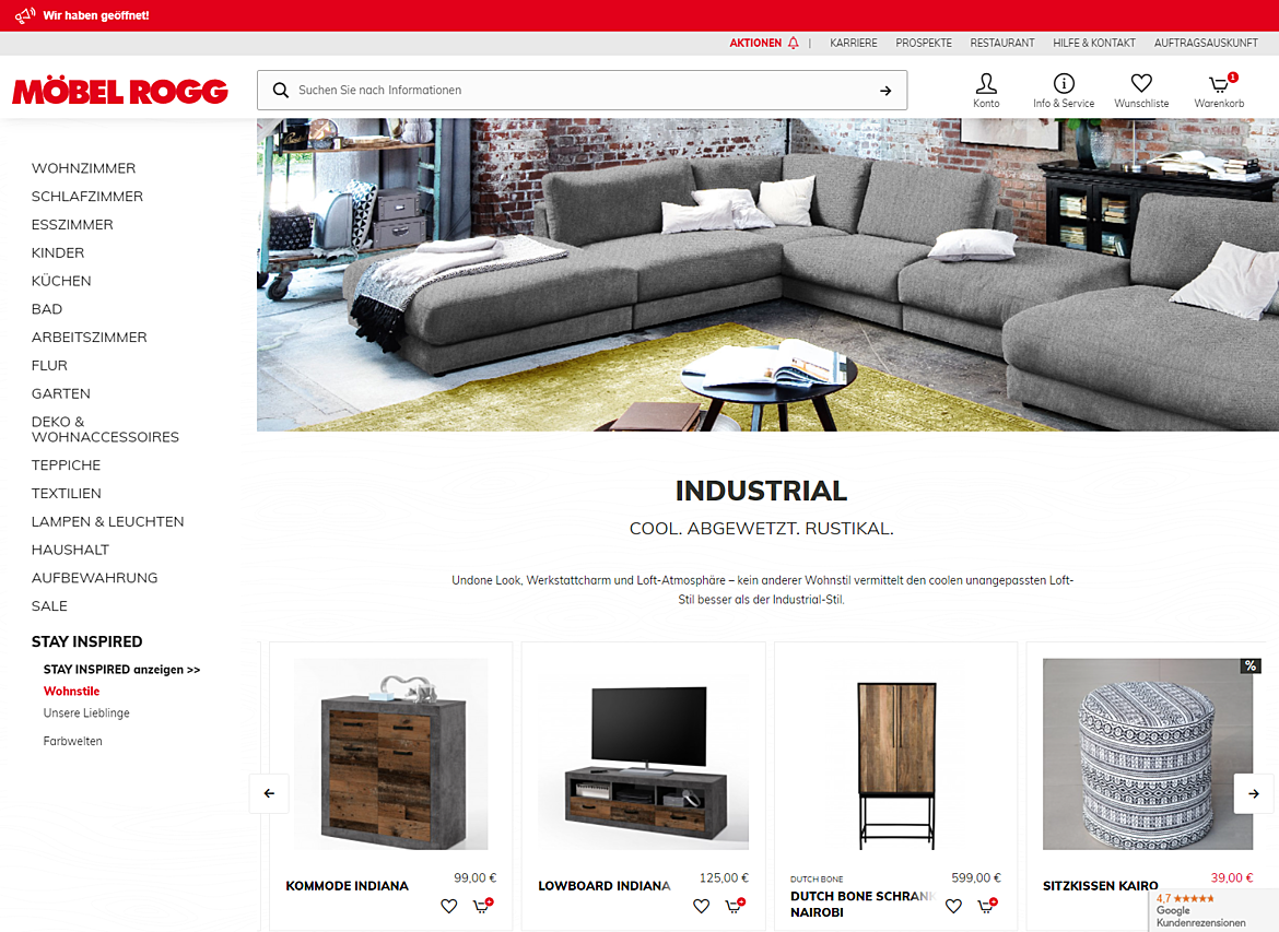 Möbel Rogg Online-Shop 3