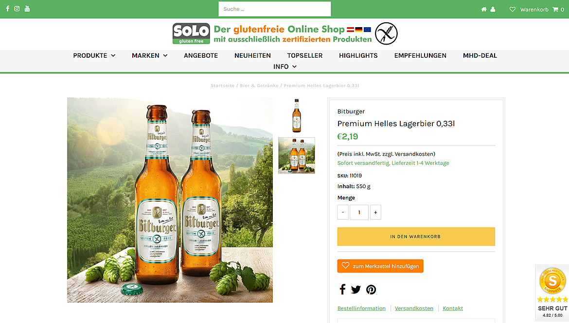 SOLO gluten free GmbH 5