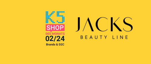 Shop des Monats Februar 2024 Sieger - JACKS beauty line