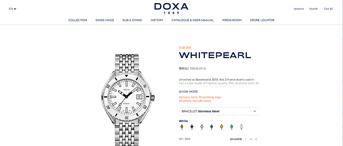 Doxa Watches 4