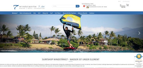 Surf Shop Windstärke 7